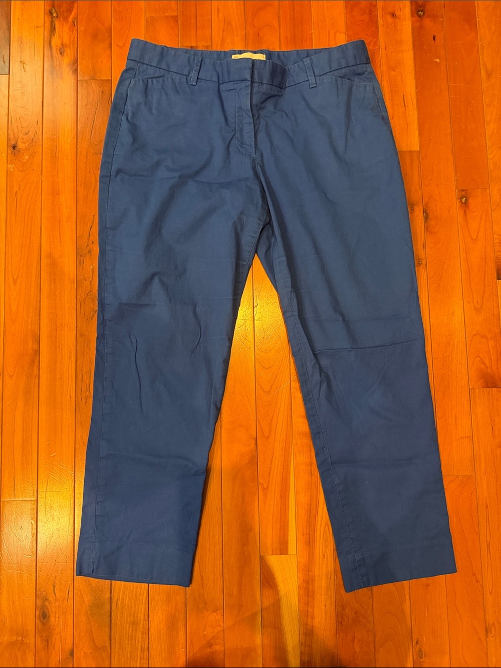 GAP Slim Cropped Womens Chinos — Royal Blue